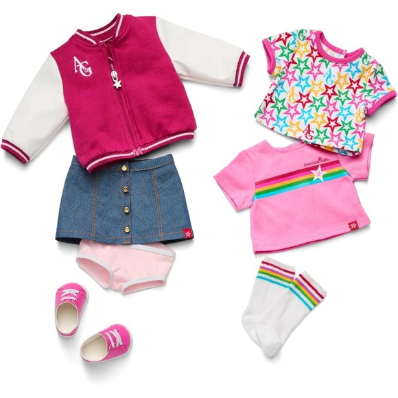 American Girl, Truly Me 18-inch Doll #110 with Blue Eyes, Wavy Blonde Hair NEW - Picture 4 of 9